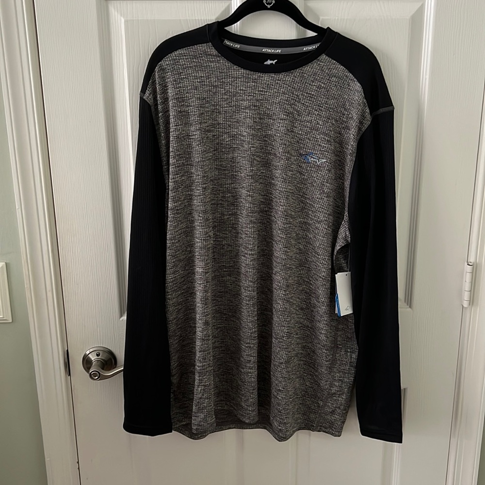 Greg Norman Moisture Wicking “Rapid Dry” Men’s Long Sleeve Tee